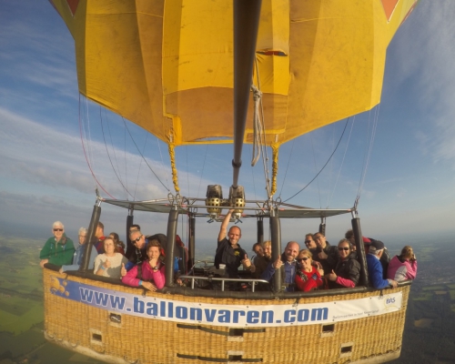 Ballonvaart vanaf Exel met de PHTYM